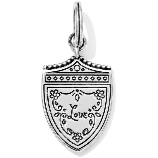 Brighton Medaille Shield Silver Amulet/Charm (JC5161)
