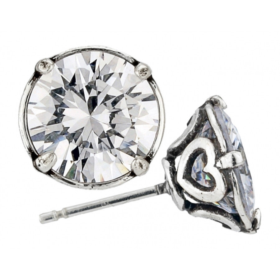 Brighton Brilliance 10mm Post earrings (SLV)
