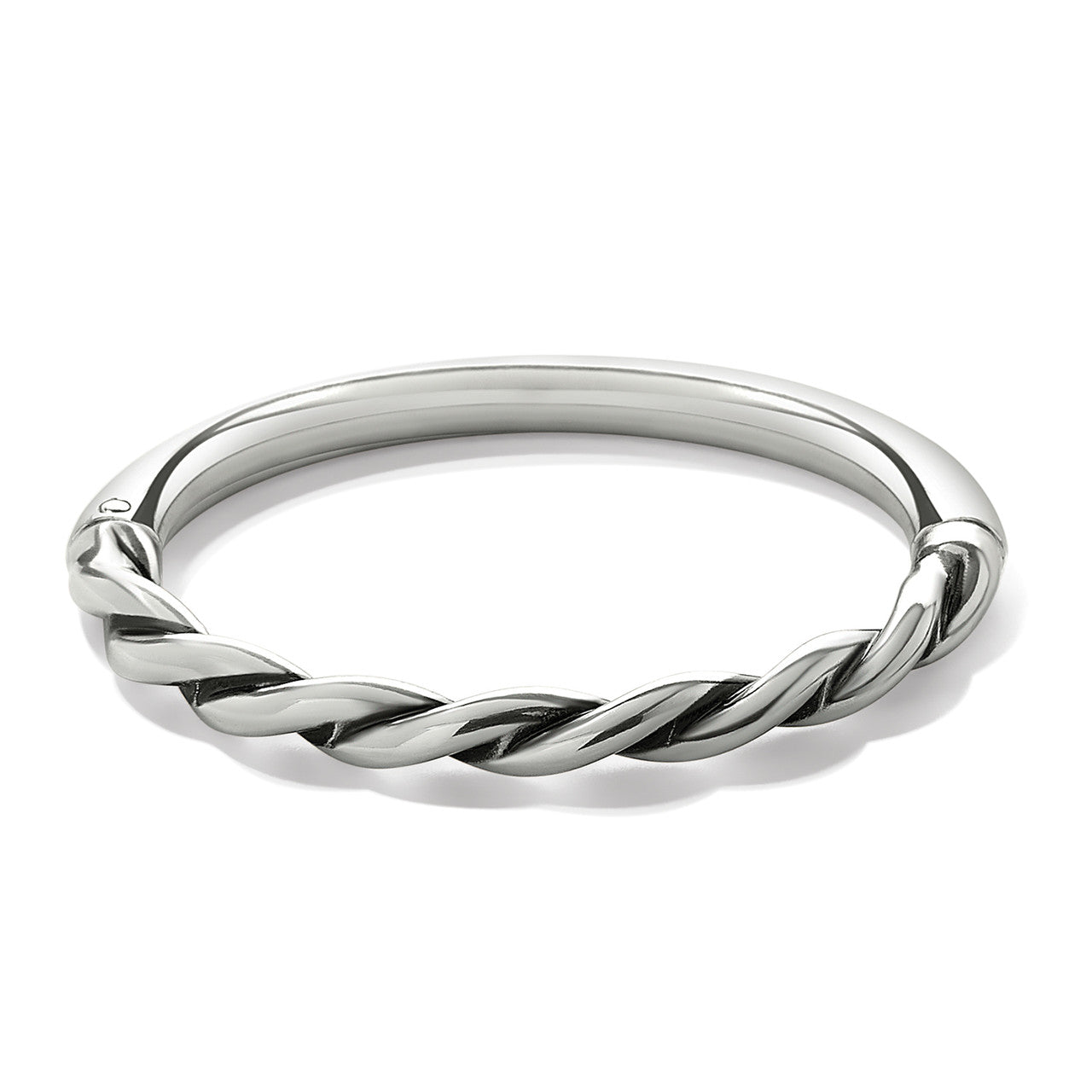 Brighton Interlok Twist Hinged bangle