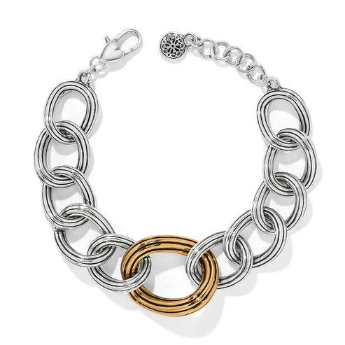 Brighton Ferrara Eterna Link Two Tone Bracelet