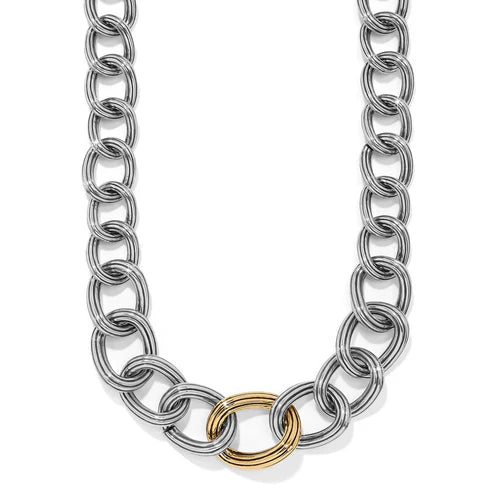 Brighton Ferrara Eterna Link Two Tone Necklace