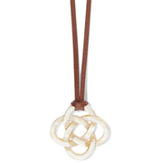 Brighton Interlok Light Horn Necklace (JM7330)