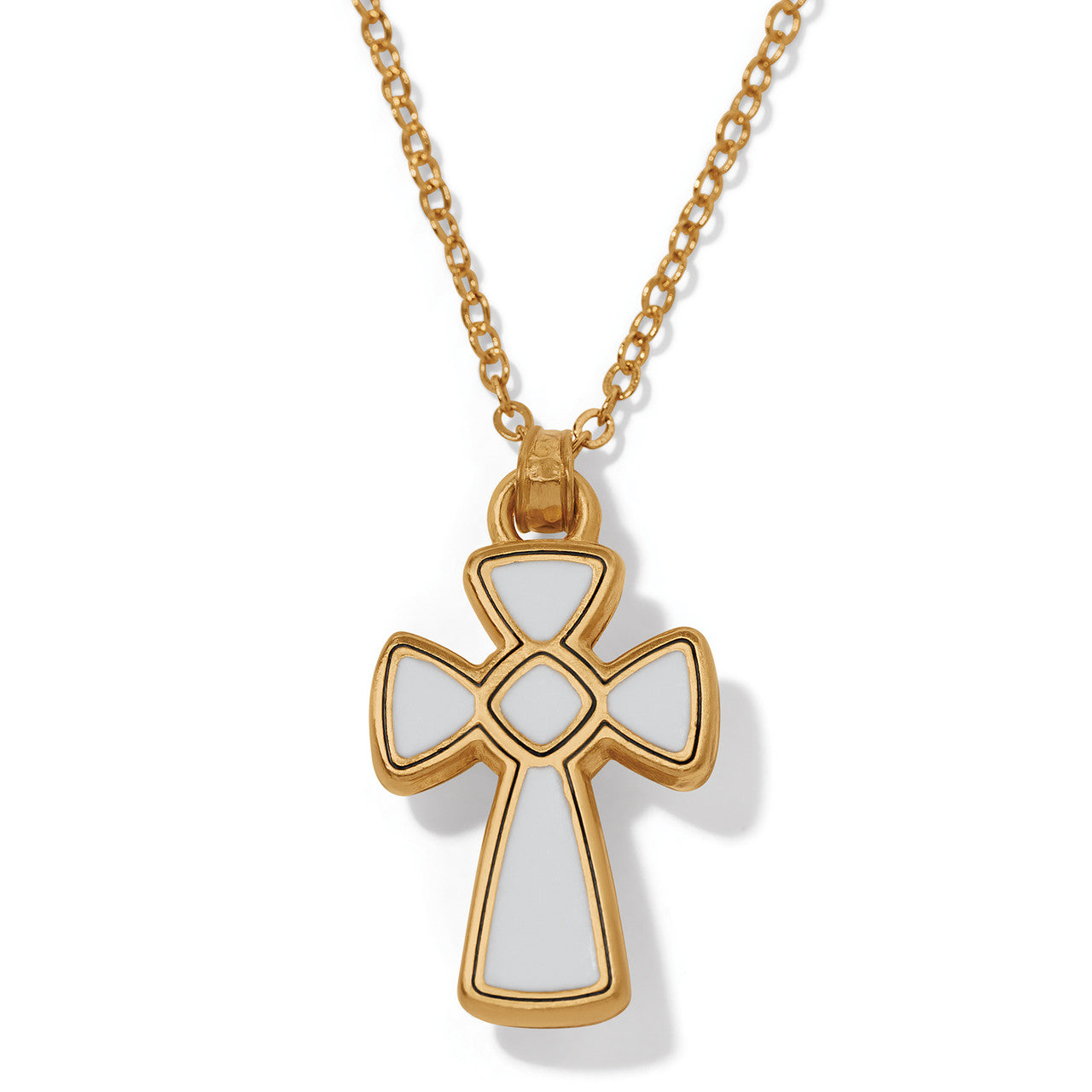 Brighton Majestic Royal Cross Reversible Necklace (JM7431)