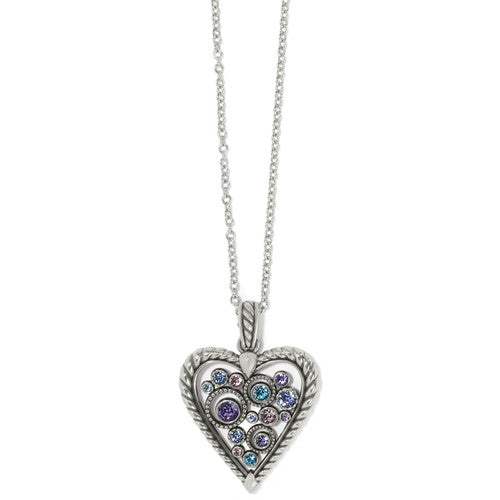 Brighton Halo Heart Necklace (JM7435)