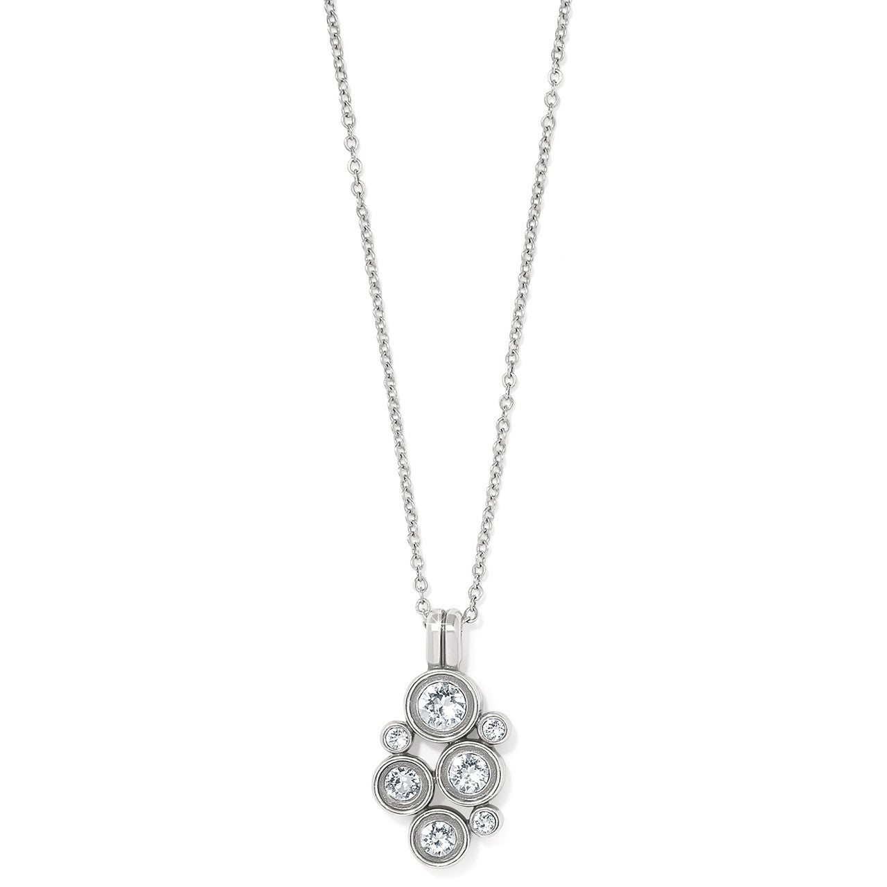 Brighton Constella Cluster Crystal Necklace JM7668