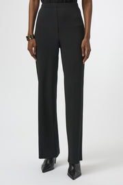 Joseph Ribkoff Relaxed Pleated Black Trouser