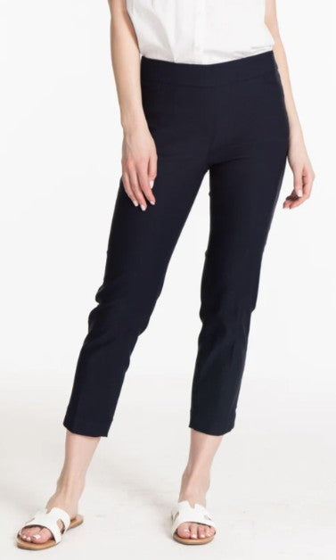 Multiples Pull On Crop Pant (4 Colors) (M12713PM)