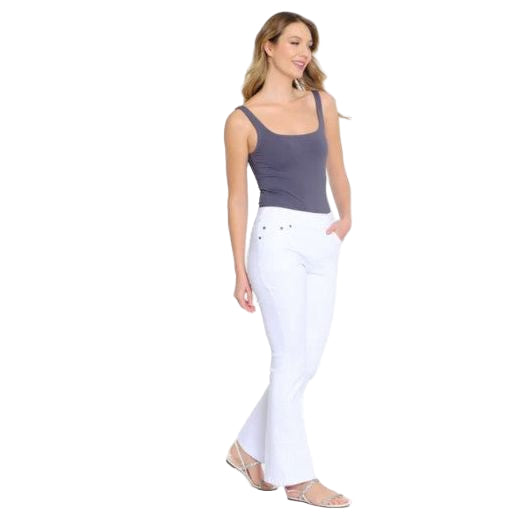 Multiples Pull-On Real Pocket Ankle Jeans (5 Colors) (M13714PM)