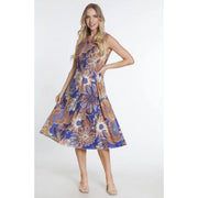 Multiples Floral Panel Tank Dress (M34105DM)