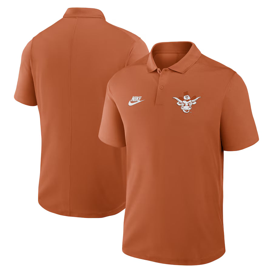 Texas Longhorn Nike Men's Vapor Vault Polo (BO) (0358-81F-TXV-J2A)