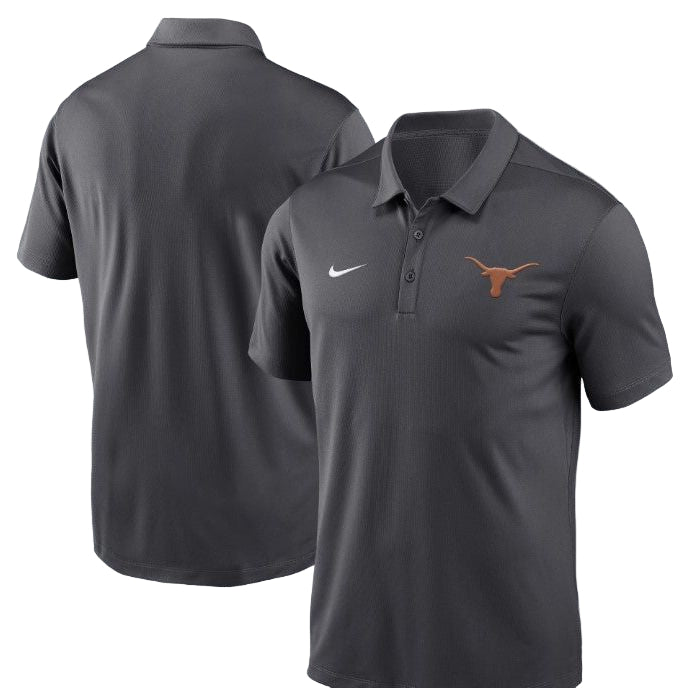 Texas Longhorn Nike Lock Up Embroidered Logo Polo (2 Colors) (NKNB-06F-TXE-4ZC)