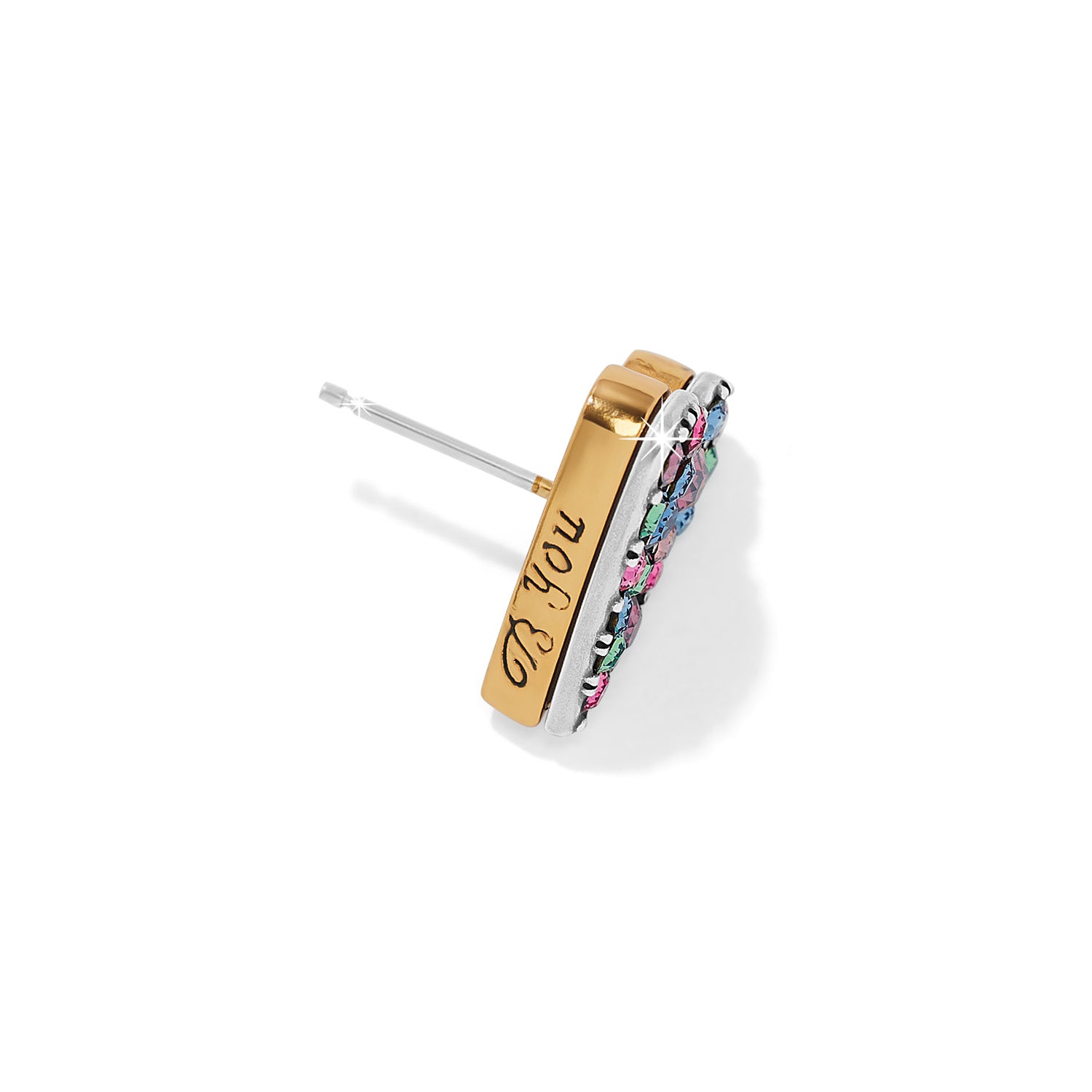 Brighton Love Message Be You Post Earring