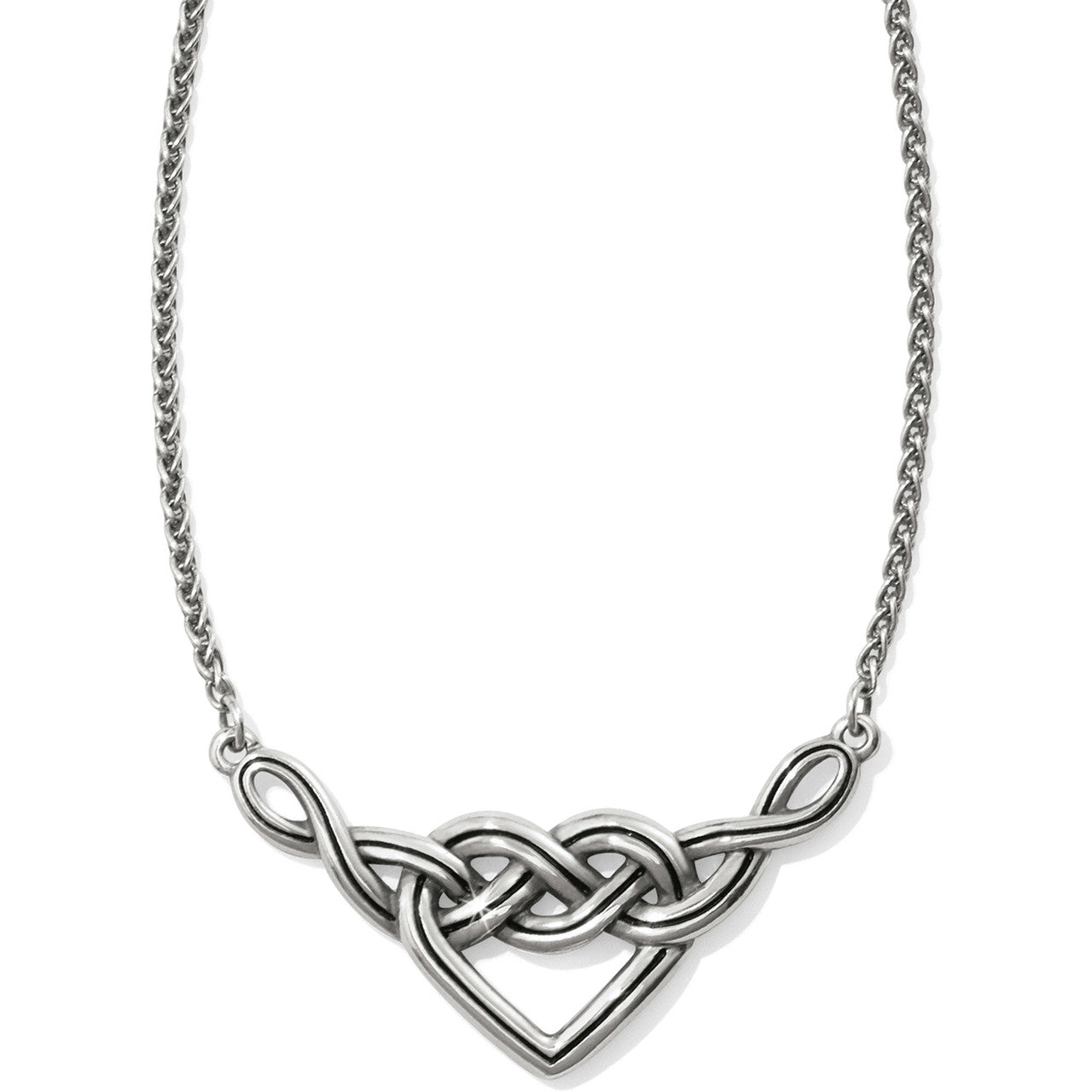 Brighton Interlok V-Heart Necklace (JL8480)