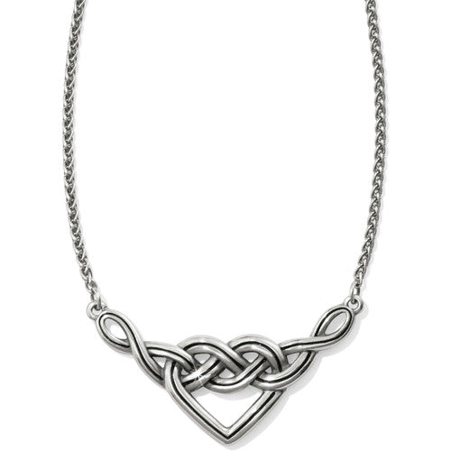 Brighton Interlok V-Heart Necklace (JL8480)