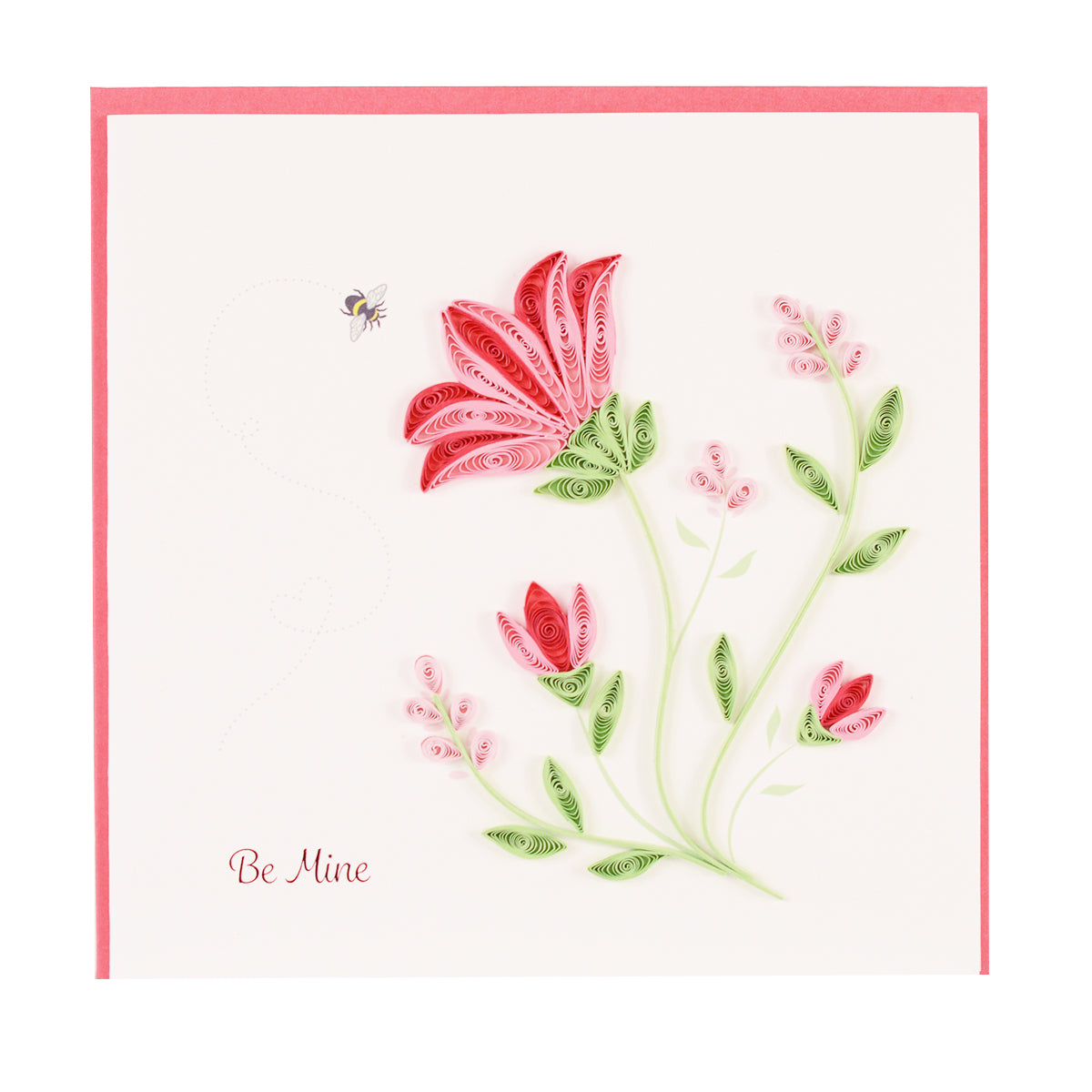 Quilling Card Be Mine (LV258)