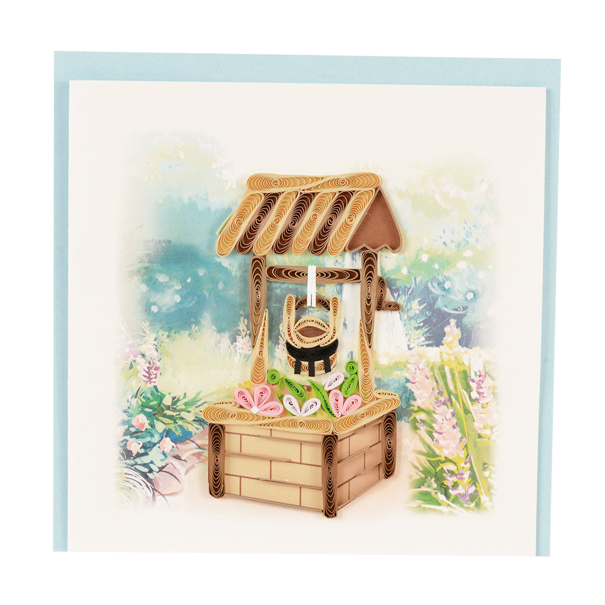 Quilling Card Wishing Well (BL1342)