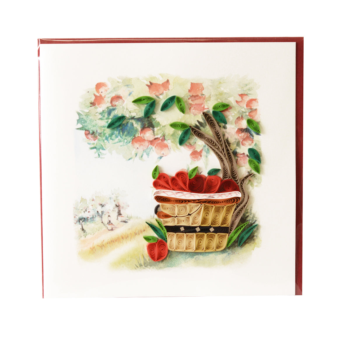 Quilling Card LLC Apple Orchard (BL1347)