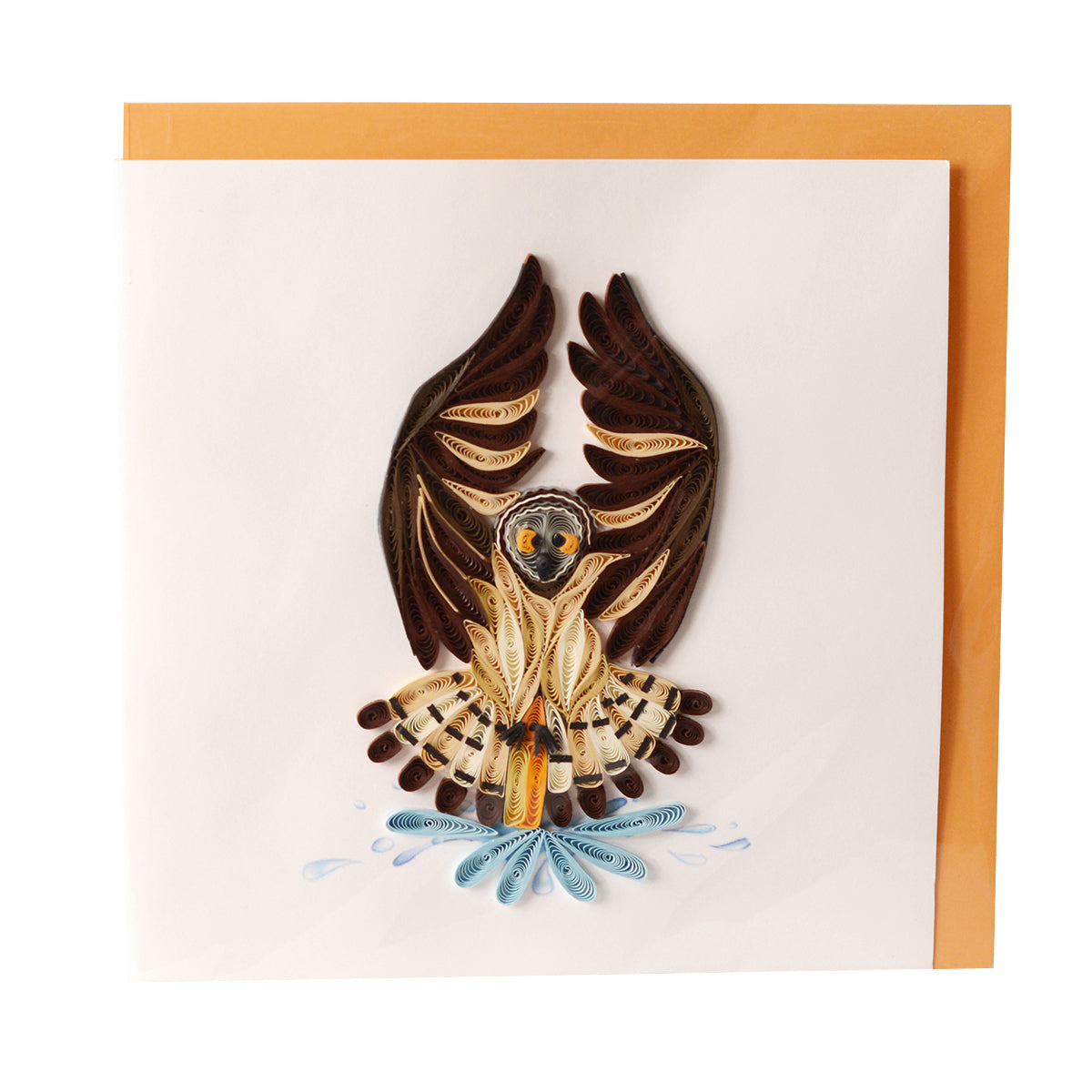 Quilling Card Hunting Owl (BL1137)