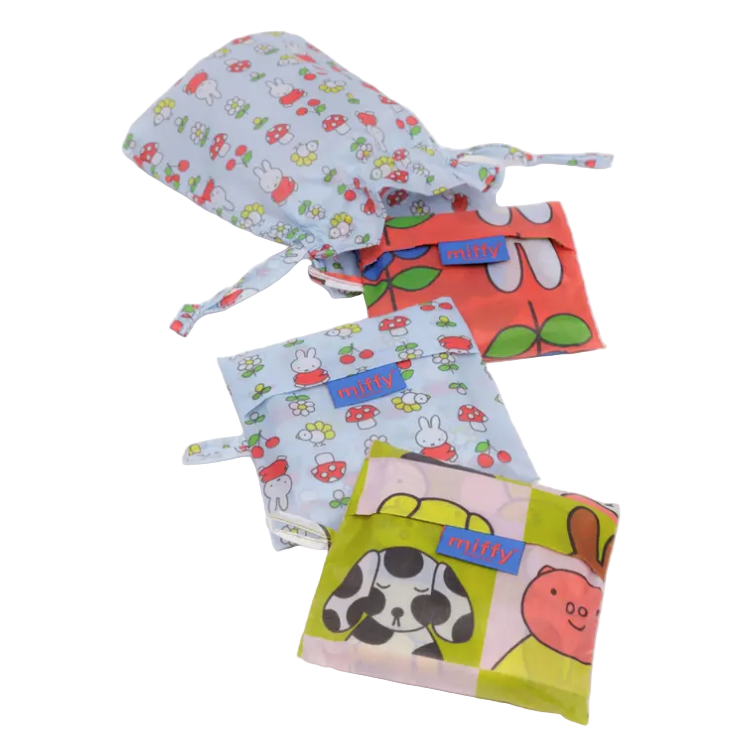 Baggu Standard Reusable Bags Set of 3 - Miffy
