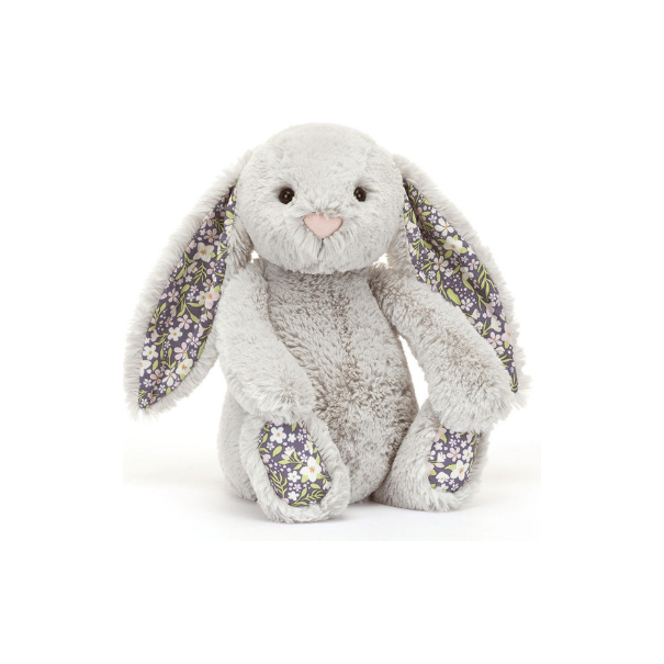 Jellycat Bashful Blossom Silver Bunny 'Bloom' Original