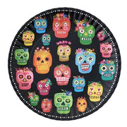 One Hundred 80 Degrees Sugar Skull Melamine "Paper Plate" Platter (16")