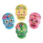 One Hundred 80 Degrees Skull Shaped Melamine Plate (8.5") (4 Colors)