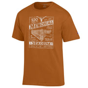 Texas Longhorn 100 Years Memorial Stadium 1924 Tee