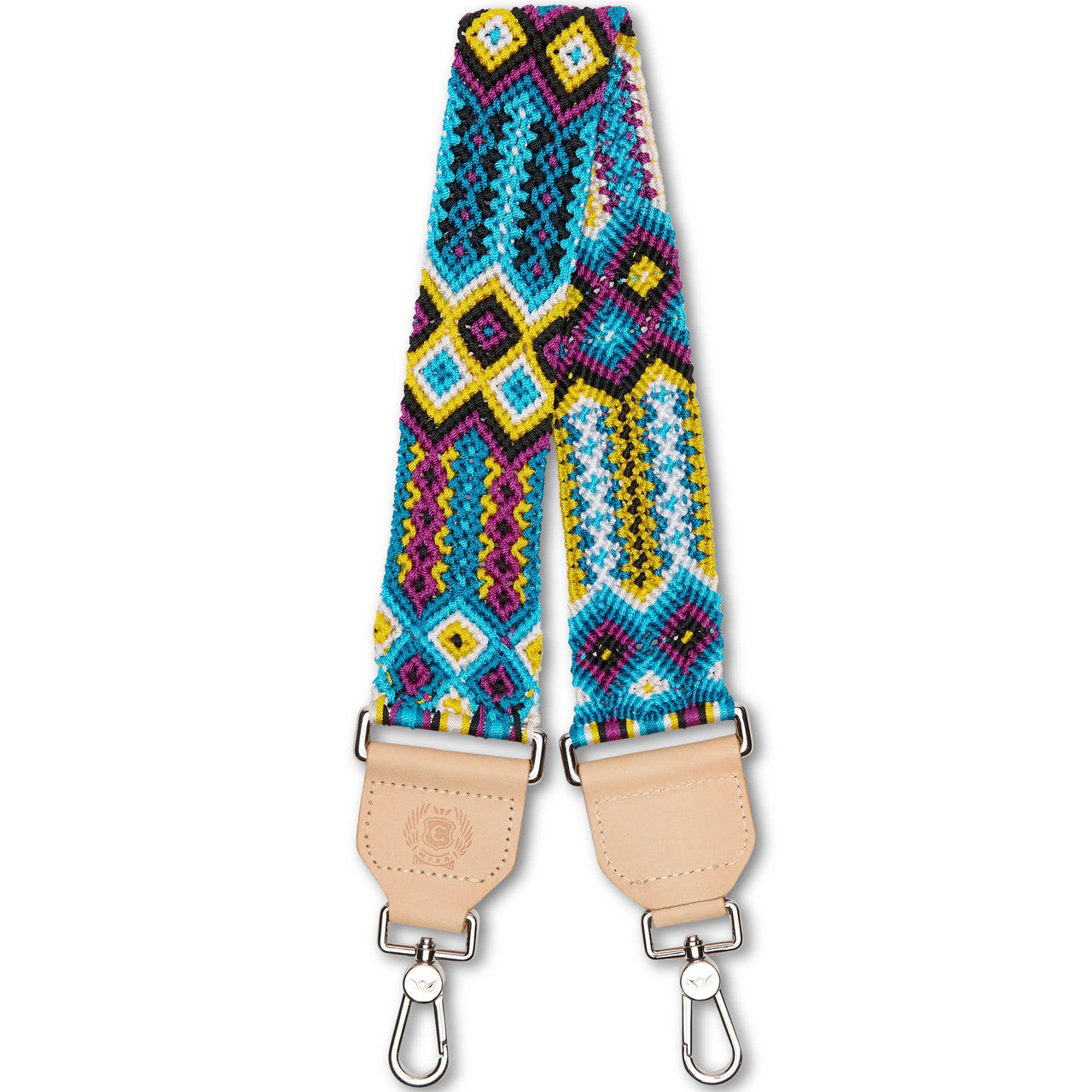 Consuela Bluberry Wide Woven Shoulder Strap