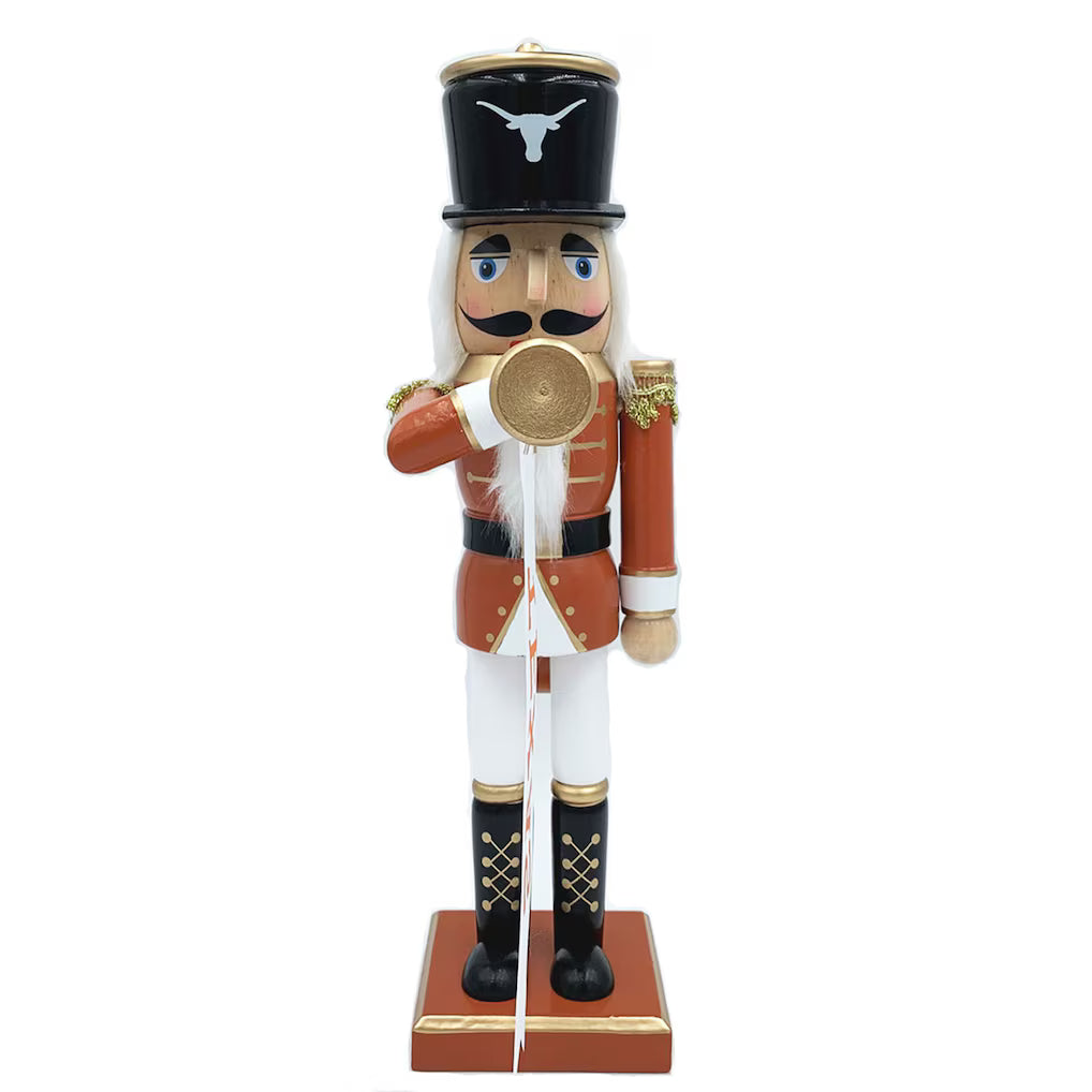 Texas Longhorn 14" Bugler NutCracker (TXL097)