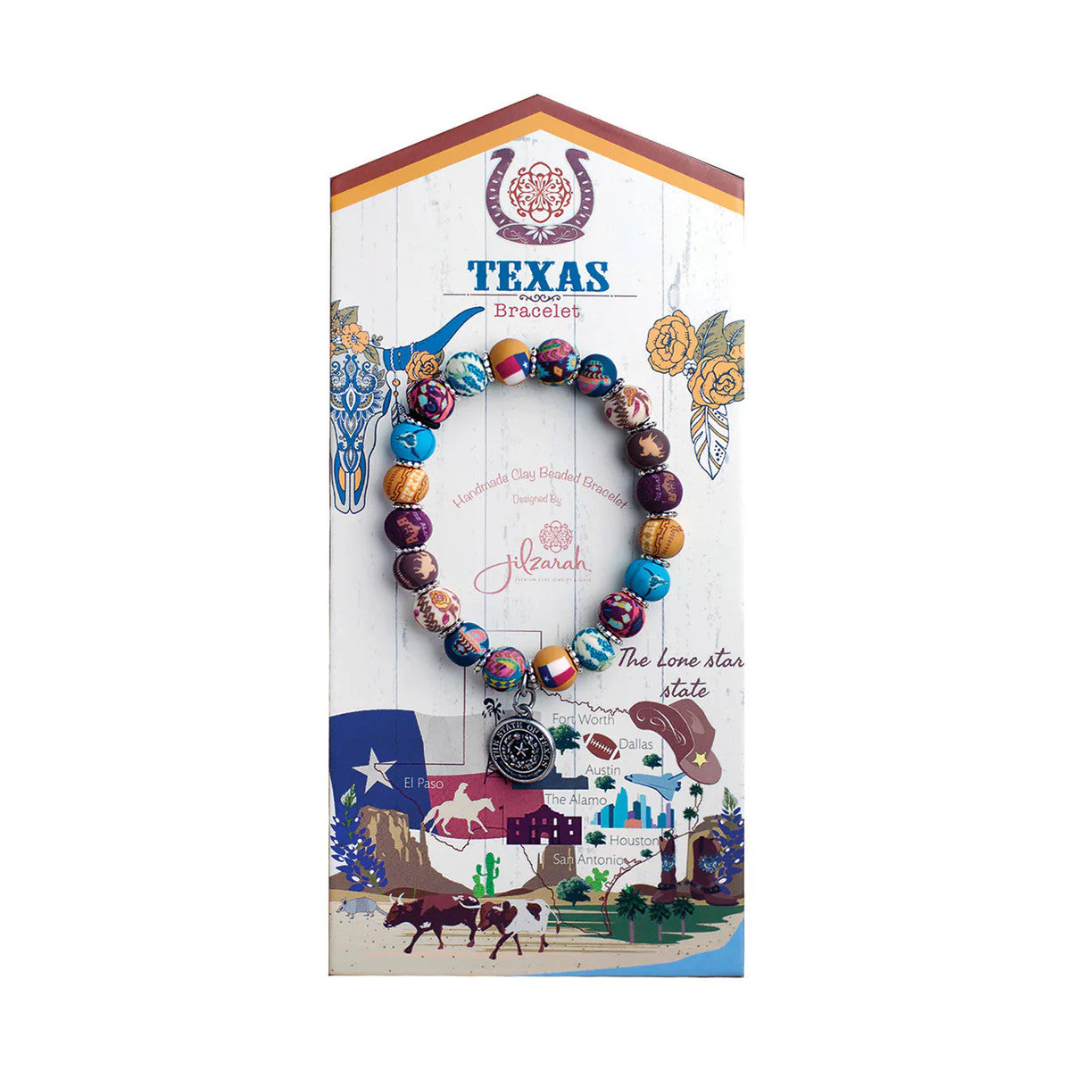 Texas Places We Love Handmade Bracelet