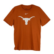 Texas Longhorn Nike Mens' Dri-Fit Single Logo Tee (2 Colors)