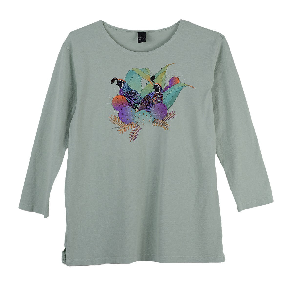 Sabaku Desert Dress Up 3/4 Tee (433SSG3/4S) (SFTSAGE)