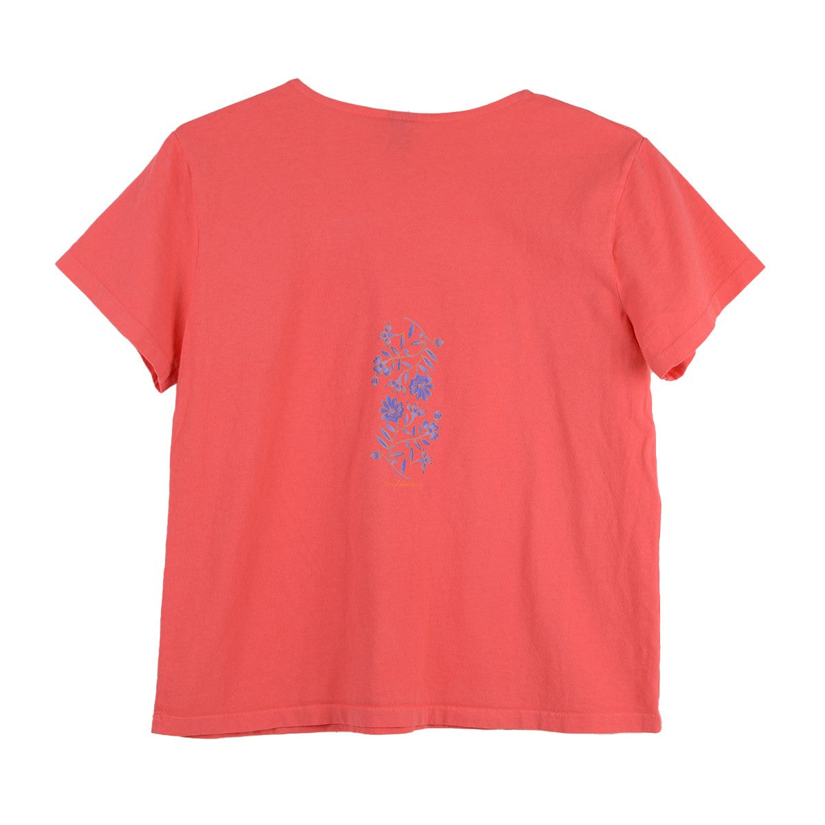 Sabaku Electric Huipil Short Sleeve Boutique Tee (CORAL)