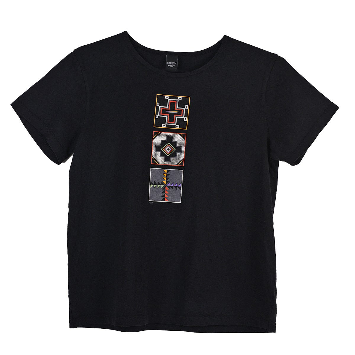 Sabaku Motif Short Sleeve Boutique Tee (MIDNGT)