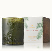 Thymes Frasier Fir Green Glass  6.5 oz Candle (0520537000) GRN