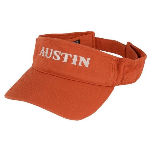 AUSTIN Embroidered Visor (5120TX) BO
