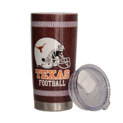 Texas Longhorn Textured Football Helmet Insulated 20oz Tumbler (VM2038-JOE-FB6755)