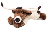Carstens Lying Longhorn Stuffed Animal