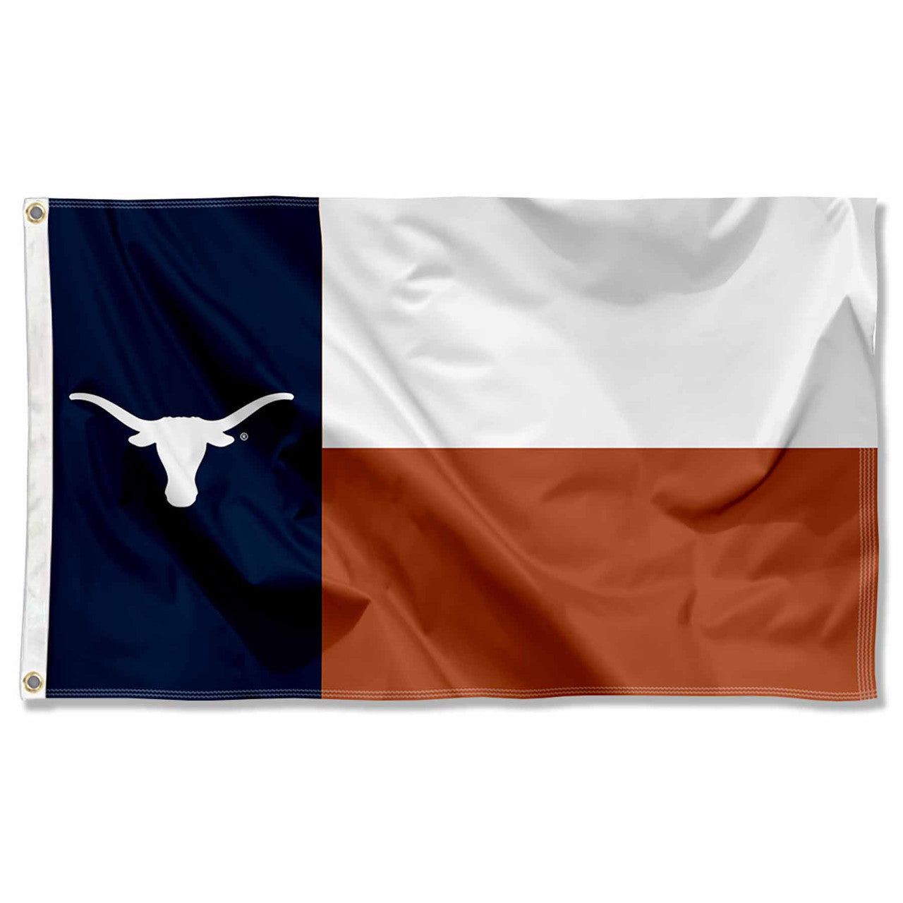 Texas Longhorn State Style 3' X 5' Flag (013030571S)