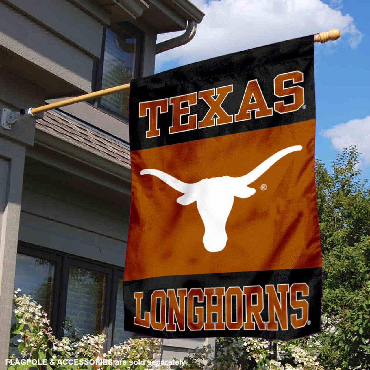 Texas Longhorn Double Sided 30" X 40" Banner (013304029)