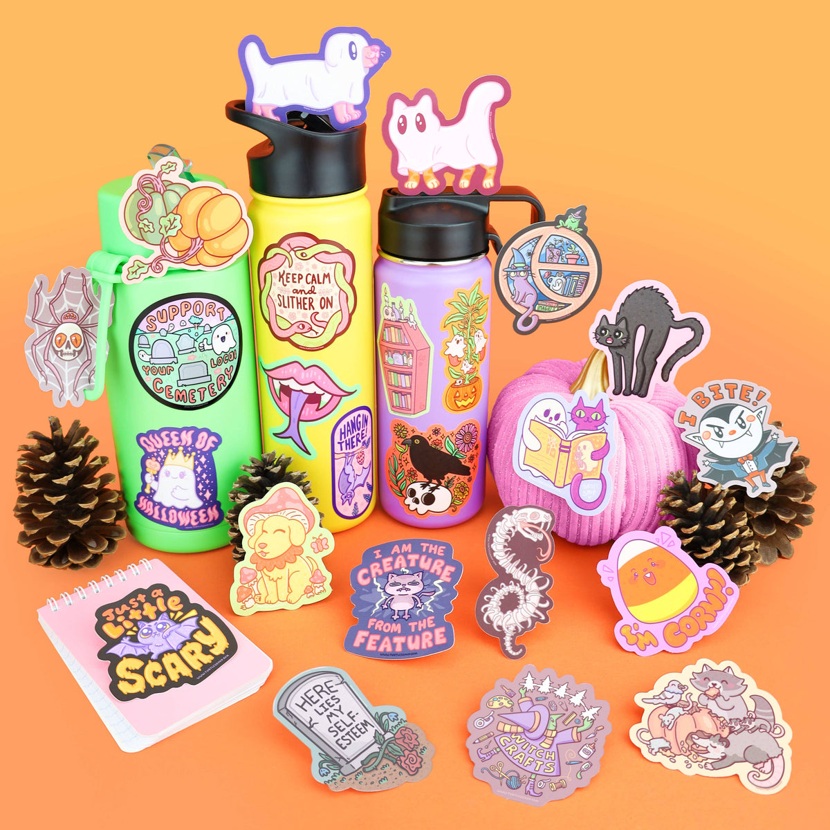 Witch Crafts Halloween Vinyl Sticker