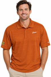 Texas Longhorn Champion Brand Script Texas Polo (CT3012475)