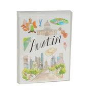 Flower and Vine Austin Icons Boxed Card Set (FV032)(8 Cards)
