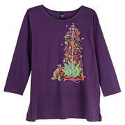 Sabaku Limited Edition Agave Navidad Holiday 3/4 Sleeve Tee (BKB)