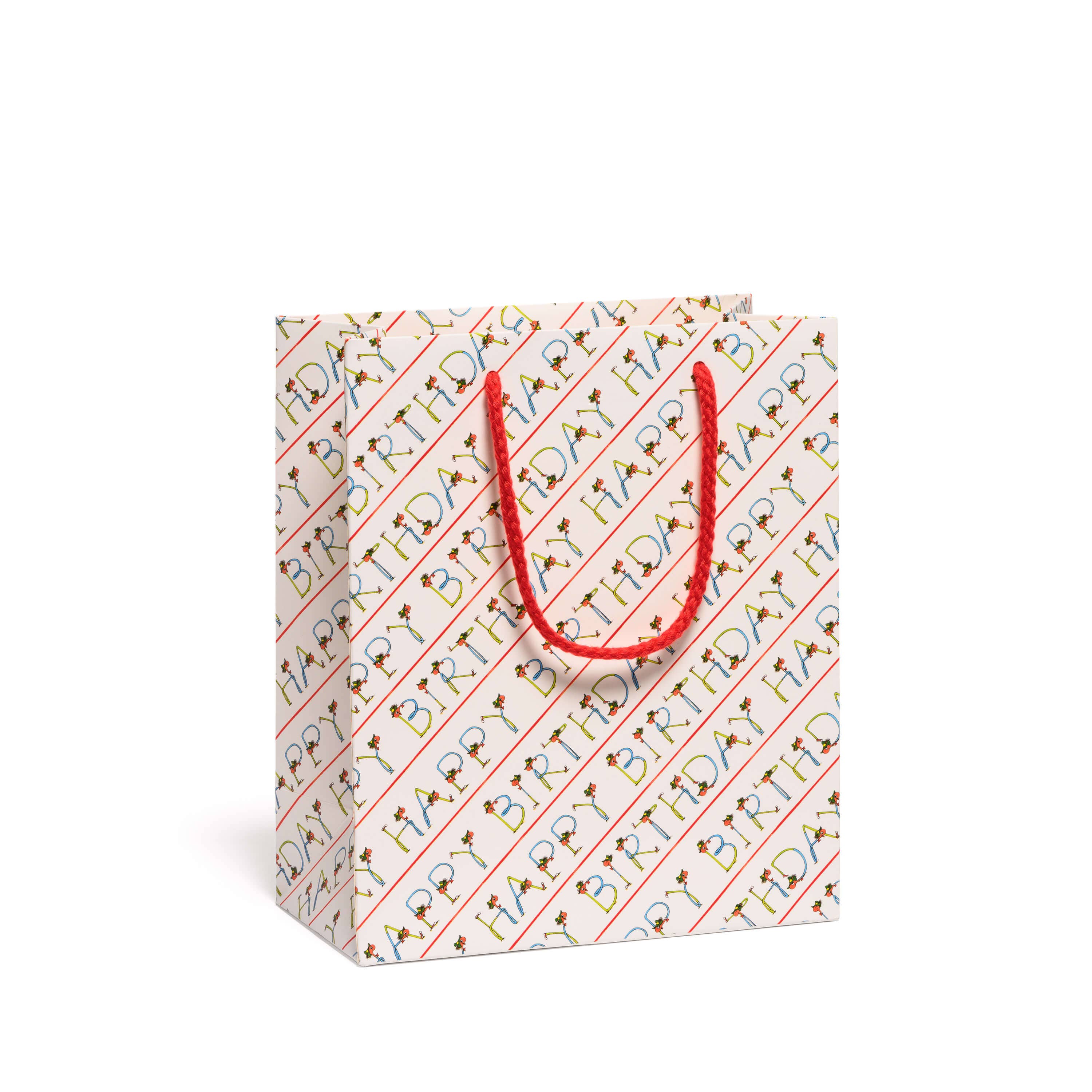 Richard Scarry Lowly Birthday Letters medium gift bag