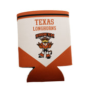 Texas Longhorn Howdy Hook 'em Can Cooler Koozie sleeve  (1000B4CP)