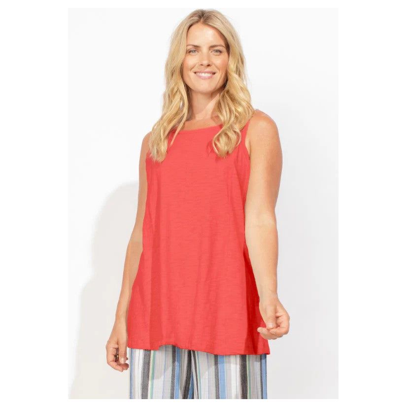 Escape Seamed Cotton Tank (4 Colors)