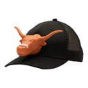 Hatscots 3d Bevo Trucker Cap Black w/borange bevo