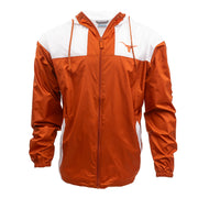 Texas Longhorn Columbia Flash Challenger Windbreaker Jacket Mens (BO/WHT)