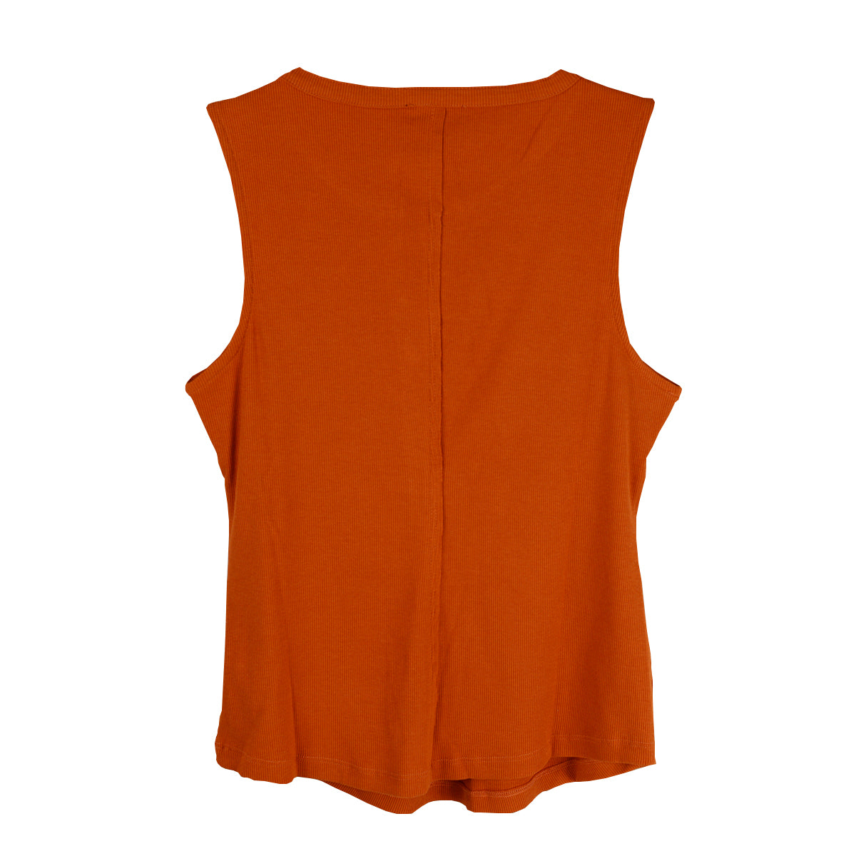 Texas Longhorn Flag & Anthem Ladies Denning Henley Tank Top
